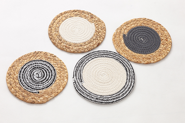 Cotton yarn & polyester cotton placemat