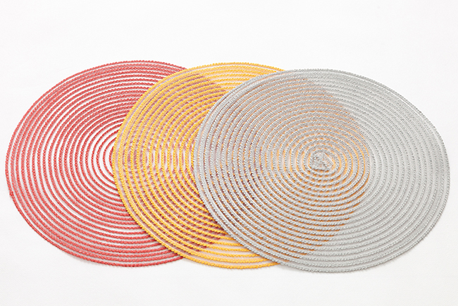 Cotton yarn & polyester cotton placemat
